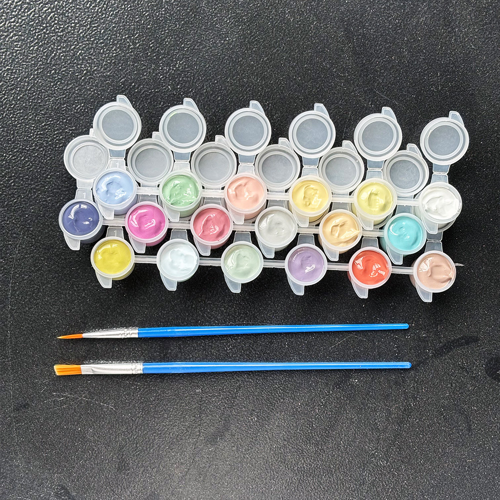 Morandi color series pigments, advanced gray acrylic pigments, self-service studio pigments, DIY col