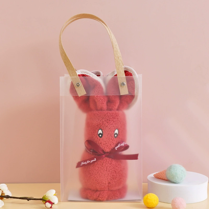 Коралловый банный полотенец, зайчик, кукла, подарок на день рождения, оптом