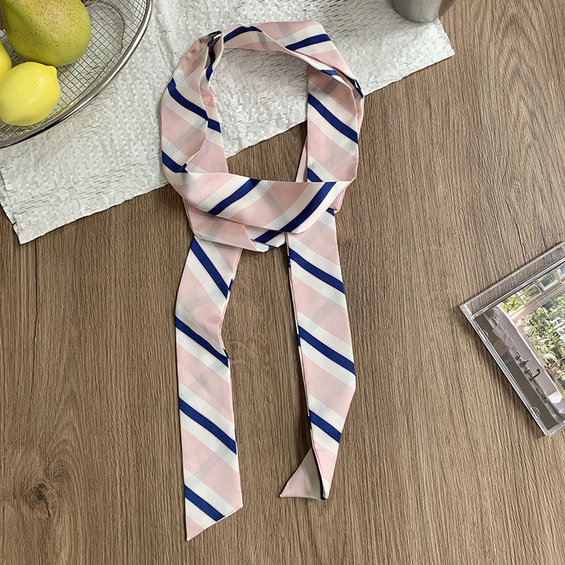 Rayas diagonales rosa azul