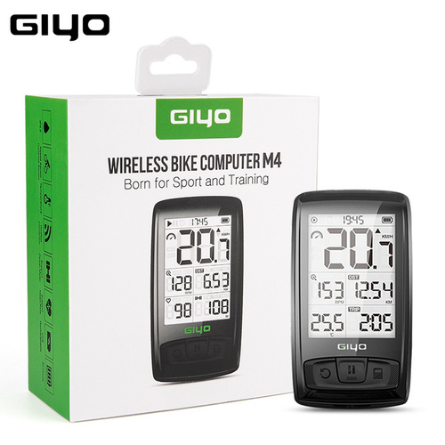 GIYO bicycle computer Bluetooth wireless road bike speedometer odometer backlight waterproof M4 cycling supplies