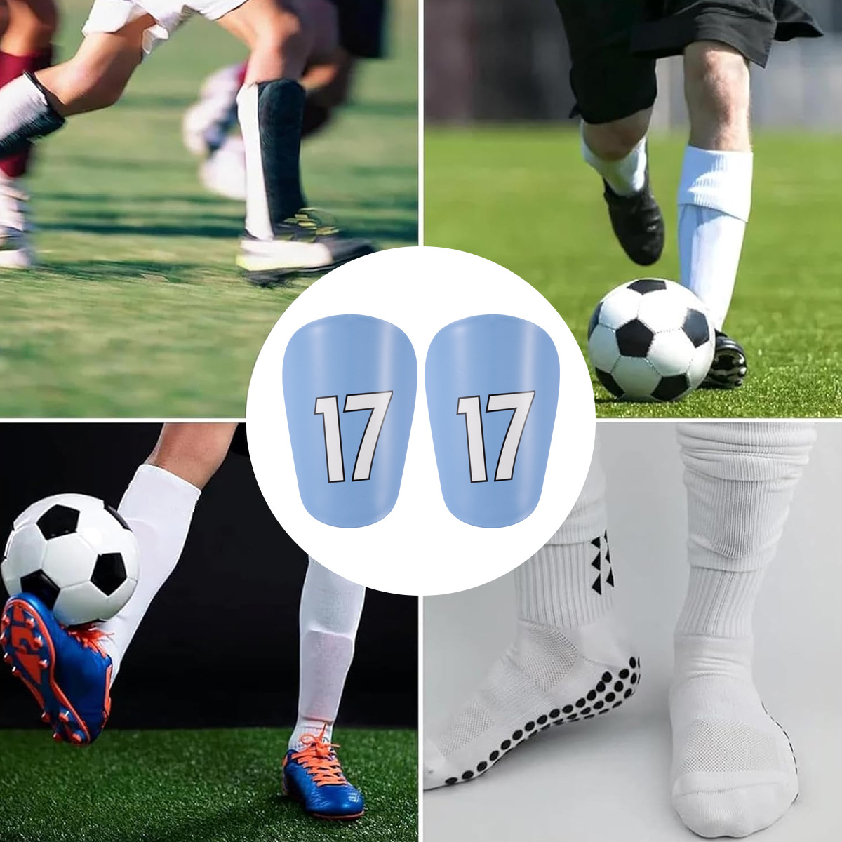 Shin Guard Shin Pads Football Shin Guard Calf Insert Student Insert Training Guard Plate Protective Gear_voghion.com