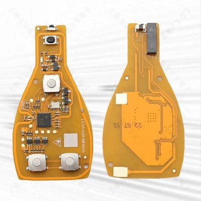 is suitable for Mercedes-Benz FBS3: Car Keys - vvdi-yellow-card-for-mercedes-semi-smart-card