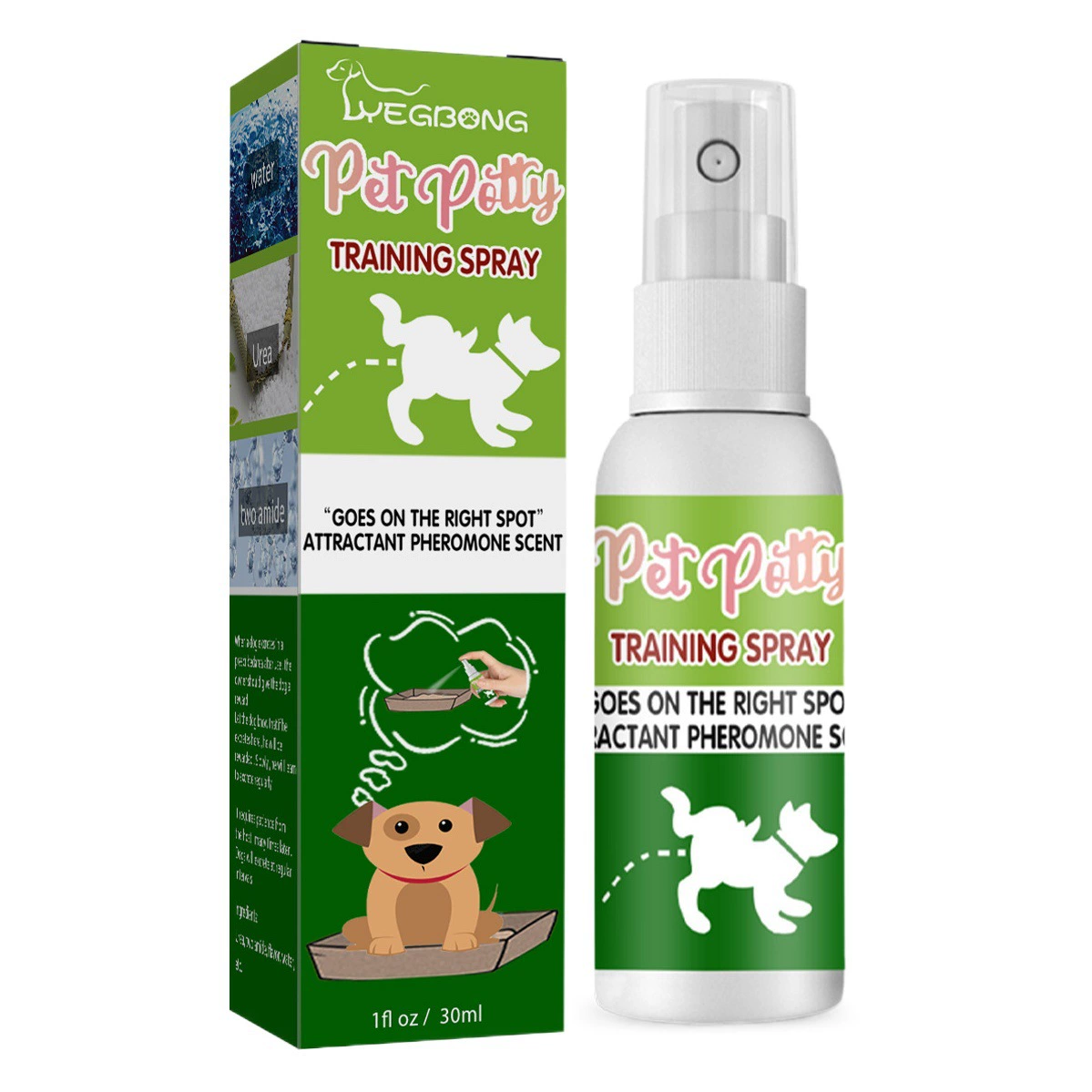 Yegbong Pet позиционирование индуктор дефекации индуктор туалета для домашних животных позиционирование дефекации тренировочный туалетный агент