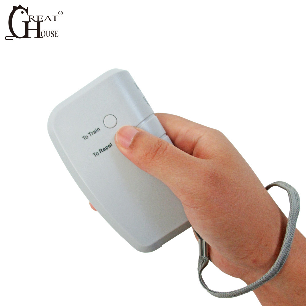 升级版手持式超声波驱狗+LED手电筒超声波驱狗器训狗