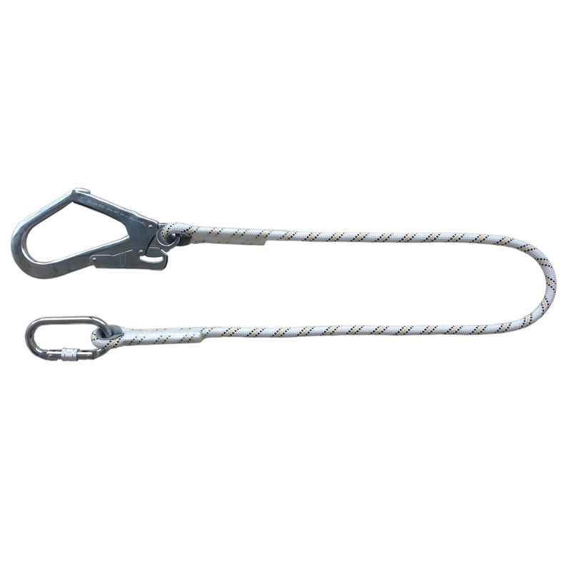 高空作业减震连接绳防坠落连接绳涤纶圆绳悬挂安全绳需配安全带