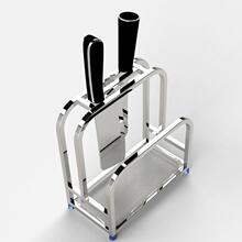 304不锈钢刀架砧板架厨房置物架用品案板菜板收纳架子刀座刀具