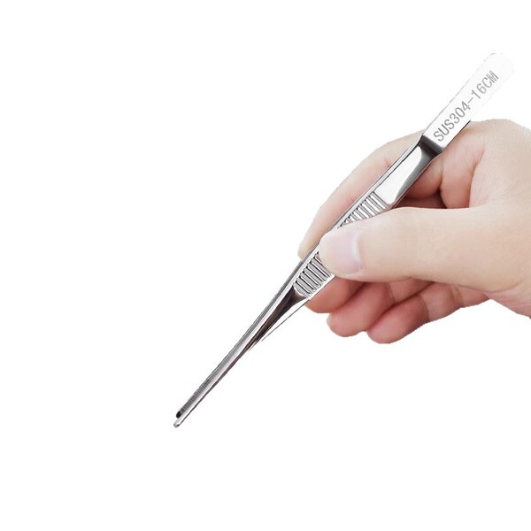 Medical tweezers 304 stainless steel tissue tweezers medical eye…