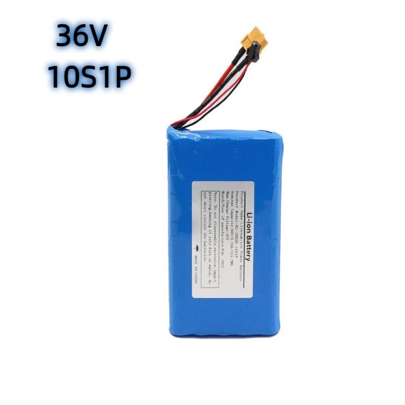 36V10S1P 18650 Battery Pack, Twist Car Balance Car Electric Wheelchair Four-Wheel Skateboard Small Fish Board Long