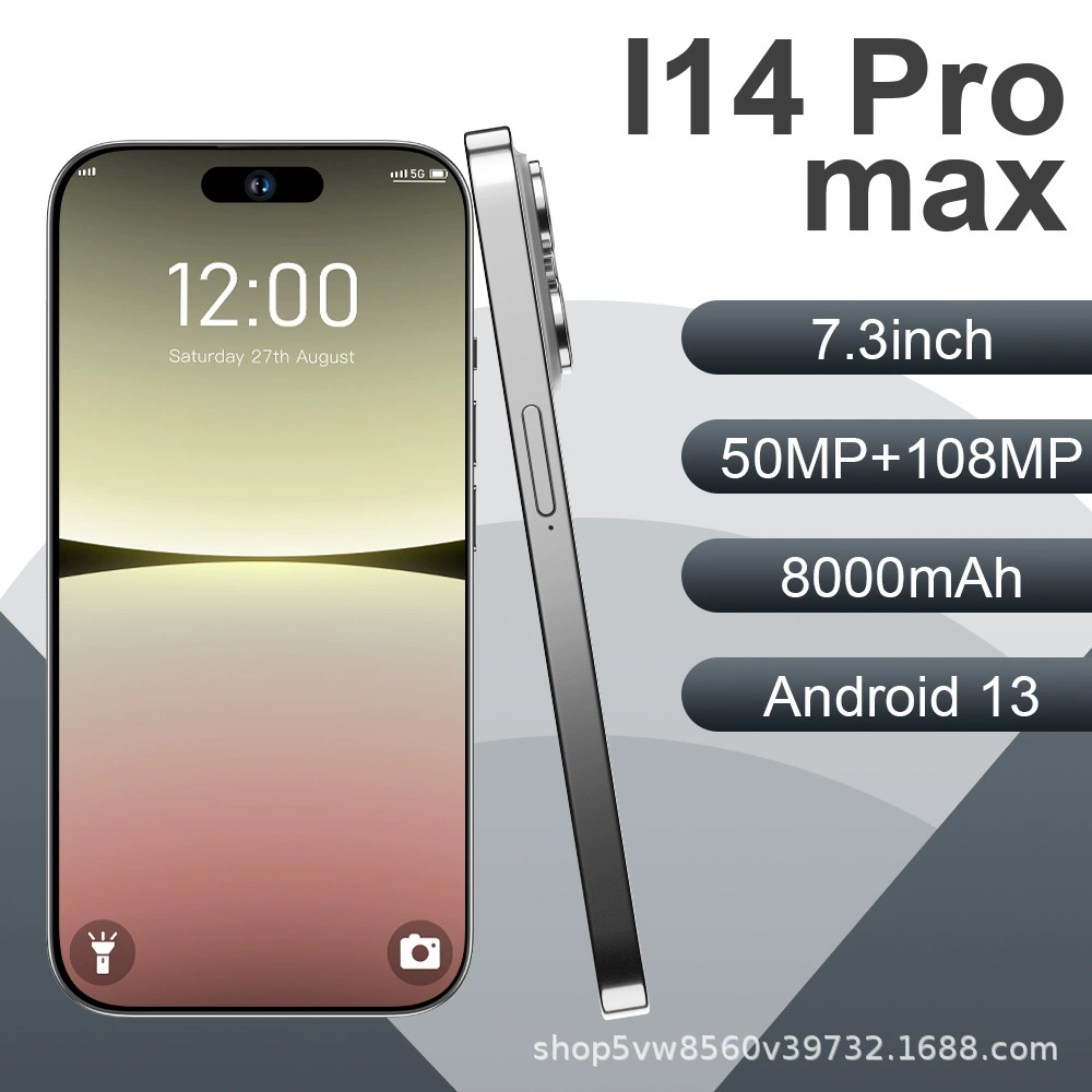 Смарт-часы, мобильный телефон, intel core i14, 14 pro max, широкий экран