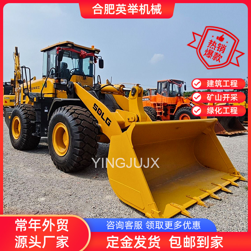 Comercio exterior directo noventa por ciento nuevo LinGong 958F LongGong XCMG 50 / 60 / 30 cargador de exportación spot