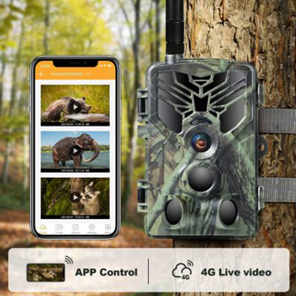 4K видеонаблюдательная охотничья камера HC810PRO для улицы, мониторинг двора, водонепроницаемая, ночной инфракрасный мониторинг