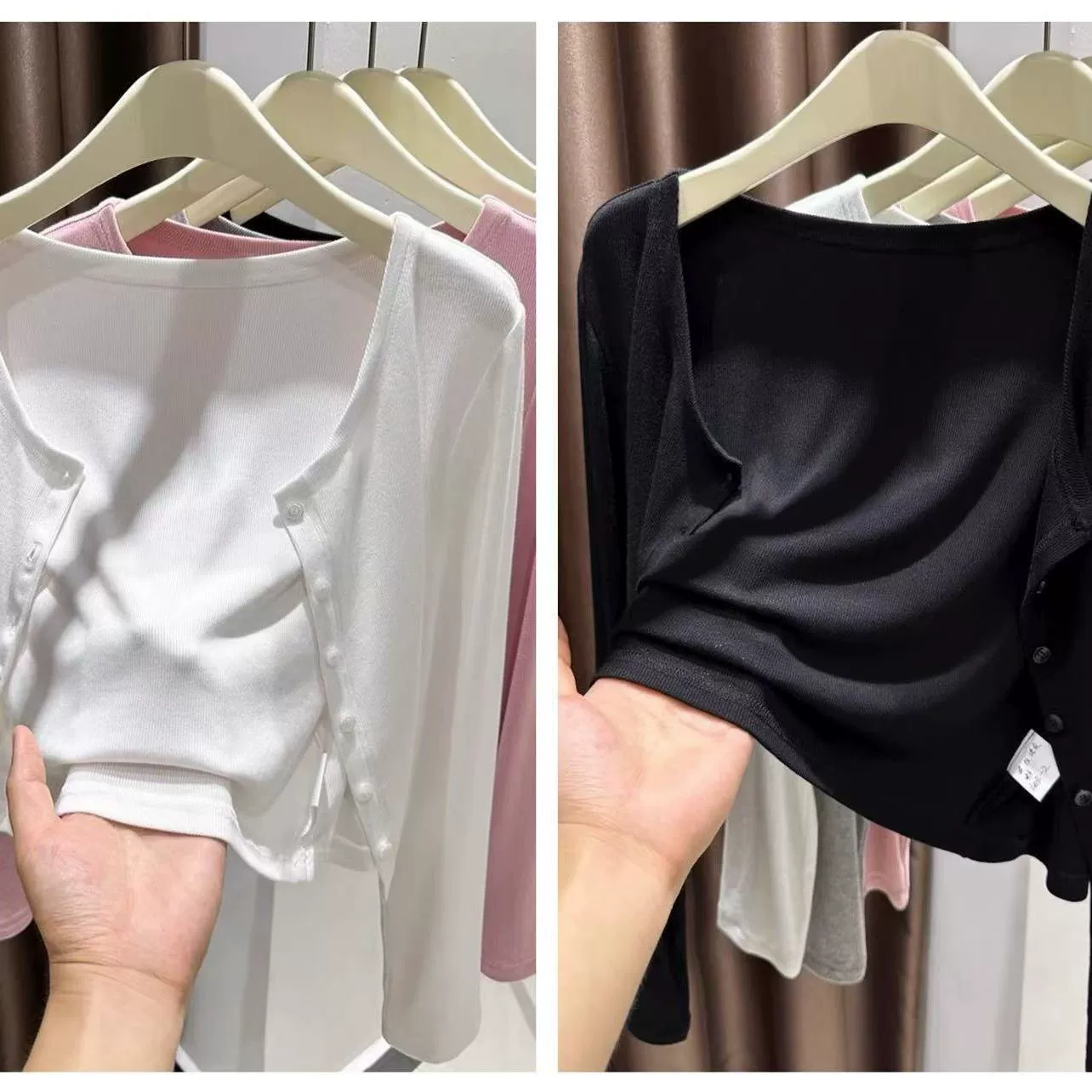 Новая тонкая летняя кардиган, футболка, slips платье, плащ, шелковая куртка