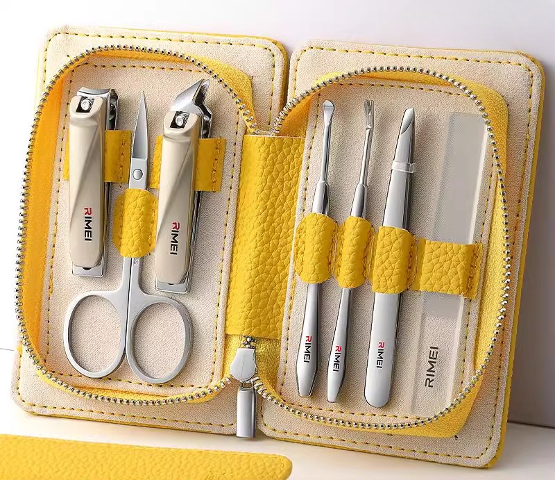 Kit de cuchillo de uñas para hombres y mujeres de pedicura de uñas muertas para el hogar de uñas 18 piezas al por mayor Jinda Rimei