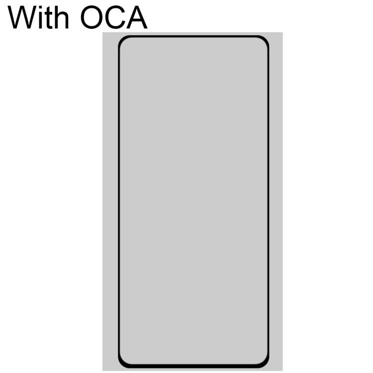Cubierta de vidrio frontal / espejo LCD con pegamento OCA para Samsung para Galaxy N