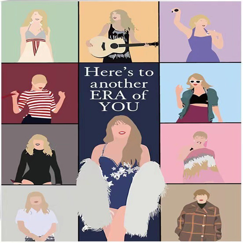 Pintura de Diamantes 5D, Diseño de Cantante Taylor, Pintura Decorativa DIY Hecha a Mano, Diamantes Redondos y Cuadrados, Éxito de Ventas en Amazon, Pintura de Diamantes Kpop