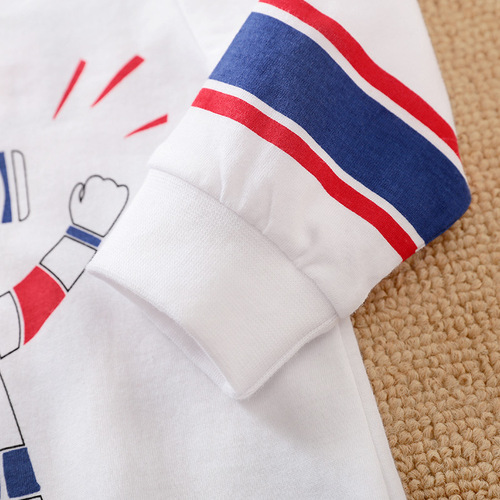 Baby onesie with long sleeves and a hat for summer, cartoon cute and super adorable, crawler suit, drop shipping one piece
