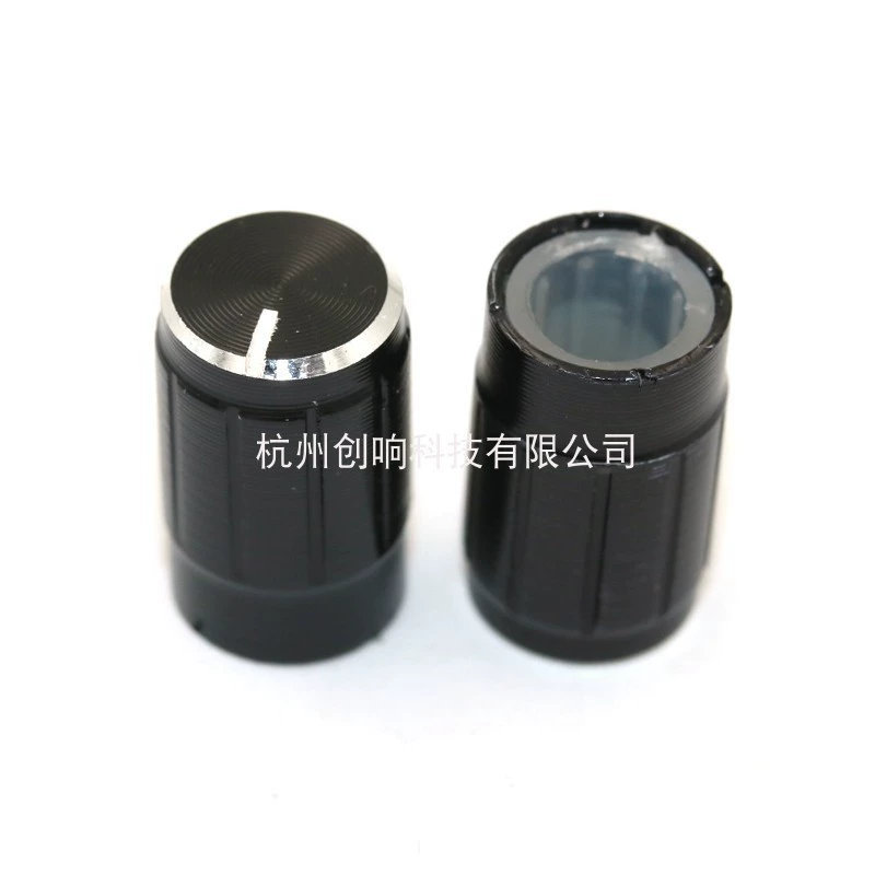 Ручка из алюминиевого сплава 10*15 серебристо-черная ручка усилителя мощности ручка переключателя с вертикальной ручкой потенциометра зерна