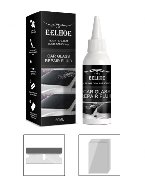 Eelhoe Car Glass Repair Glue Windshield Crack Repair Adhesive Repair Glue Cross-Border Wholesale