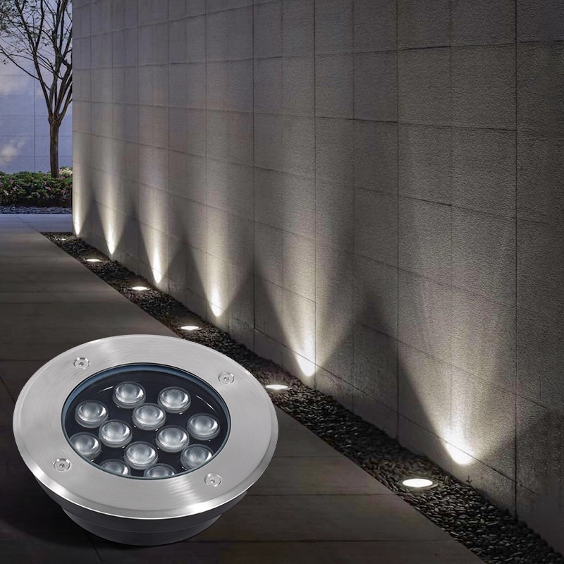 lámpara enterrada LED lámpara de suelo incorporada lámpara de césped impermeable al aire libre lámpara de suelo lámpara de jardín lámpara enterrada lámpara de paisaje image 4