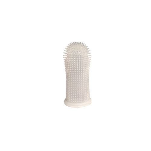 Pet Cat and Dog Toothbrushing Magic Finger Gloves Soft Brush and Toothpaste Set for Teddy Small Dogs Cleaning Supplies
