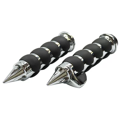 Motorcycle Handle Cover Aluminum Rubber Anti-Slip Throttle