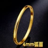 Golden bracelet, 40, 4mm