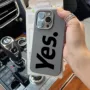 苹果英文可爱iphone15手机壳