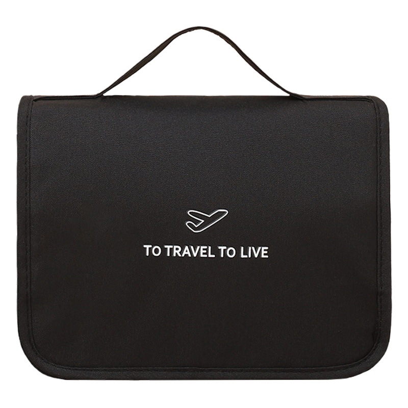 Bolsa de lavado catiónica, separación en seco y húmedo, bolsa de lavado con gancho portátil de gran capacidad, bolsa de almacenamiento de viaje, bolsa plegable impermeable