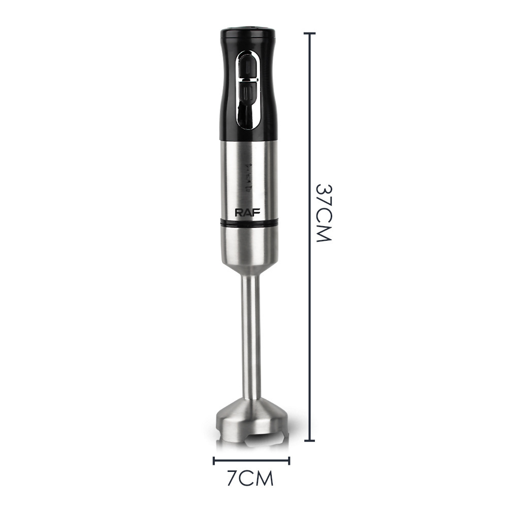 Mezclador de mano para el hogar europeo transfronterizo, barra de cocina eléctrica de acero inoxidable, mezclador de alimentos para bebés, máquina de alimentos
