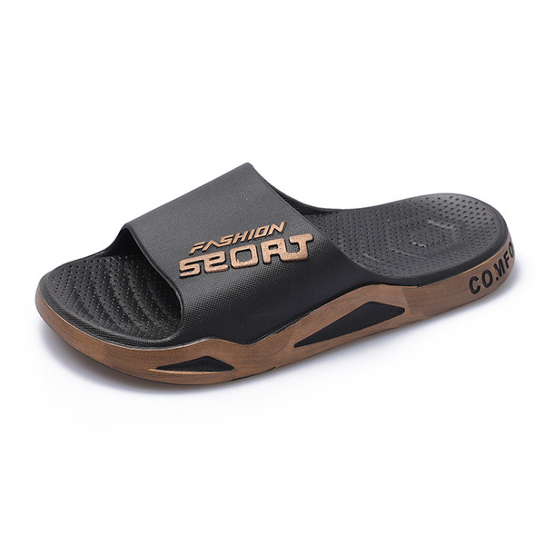 Summer fashionable men's slippers for bathroom