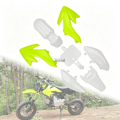 Digər kuzov və aksesuarlar — Eagle Motorcycle Plastic Parts - fluorescent-green-white