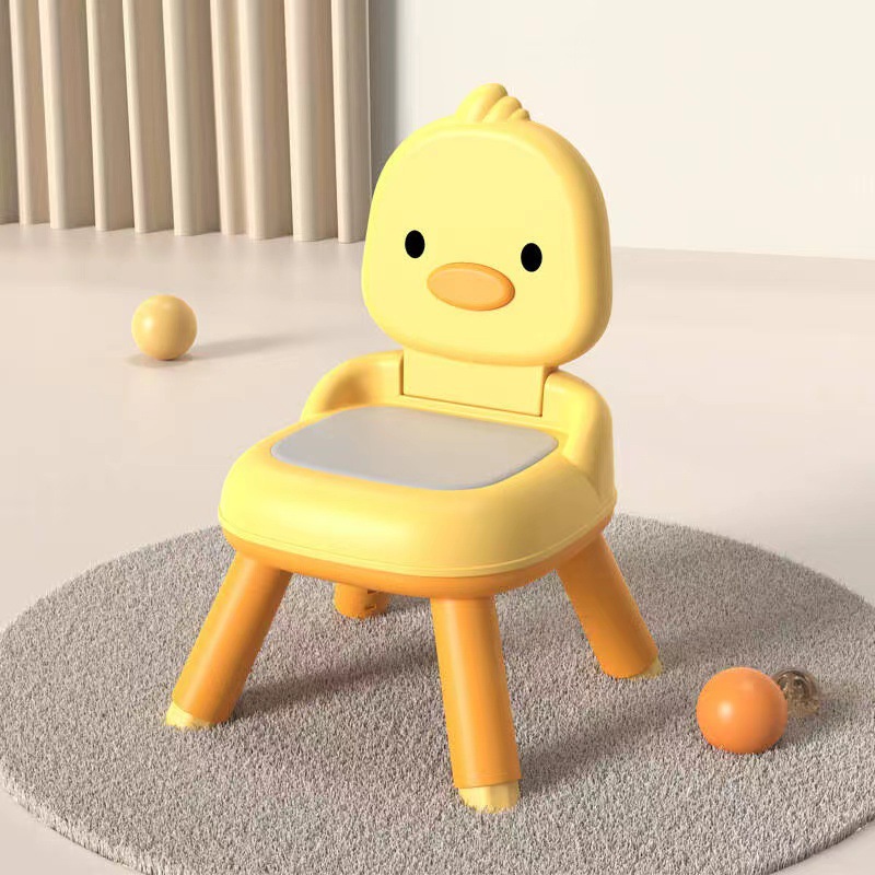 silla infantil silla de plástico grueso respaldado jardín de infantes bebés dibujos animados pequeños bancos lindos asientos domésticos antideslizantes image 11
