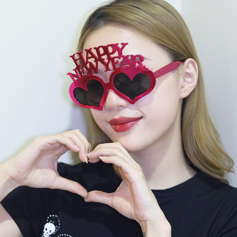 Lentes de Sol Decorativos para Fiesta de Año Nuevo en ABS