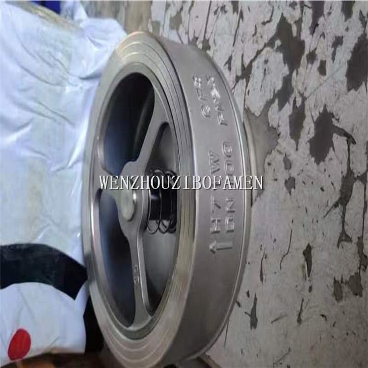 H71H-25C H71X-25C 铸钢软密封 硬密封升降式止回阀 对夹式止回阀