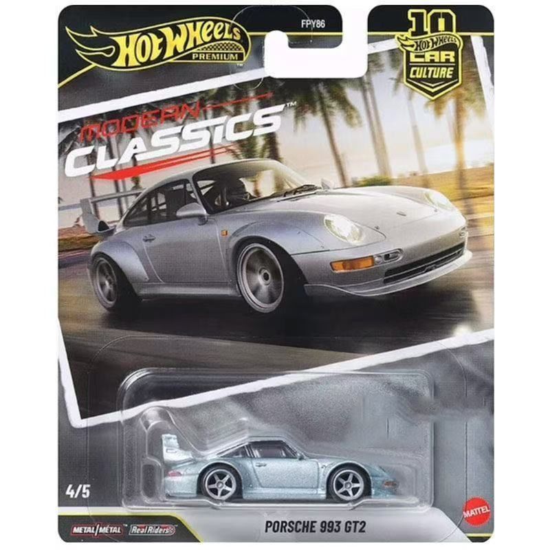 Wind and Fire Wheel Fpy86 (S-4 Size Porsche 993Gt2 Iron Base Rubber Tire Alloy Car Model)