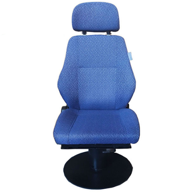 Asiento ferroviario de alta velocidad asiento de barco de pasajeros Asiento de conductor de tránsito ferroviario giratorio 360 grados asiento de elevación