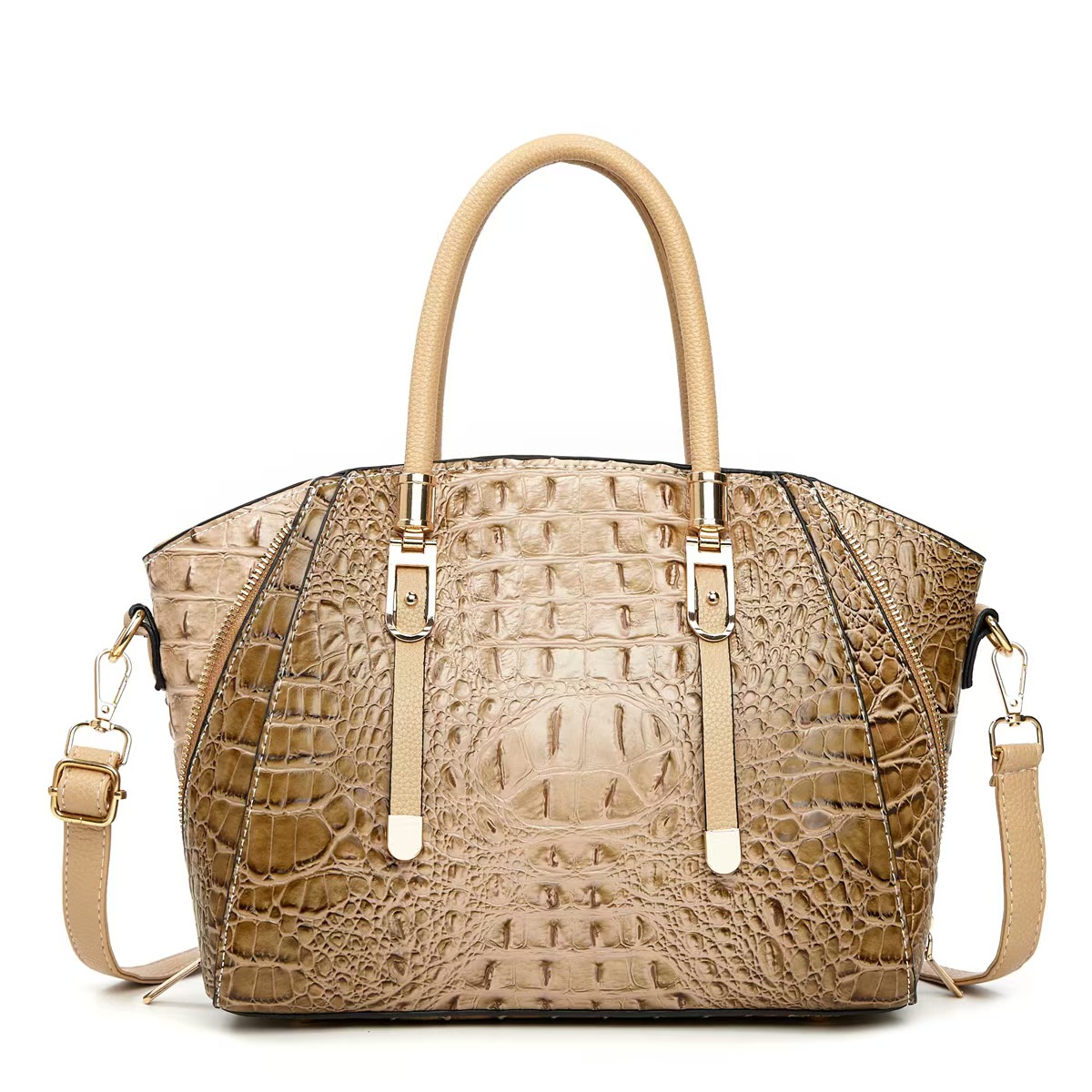 Bolsa de moda 2025, otoño, nuevo estilo de viaje casual, mochila de hombro de gran capacidad, bolsas de brazo transfronterizas