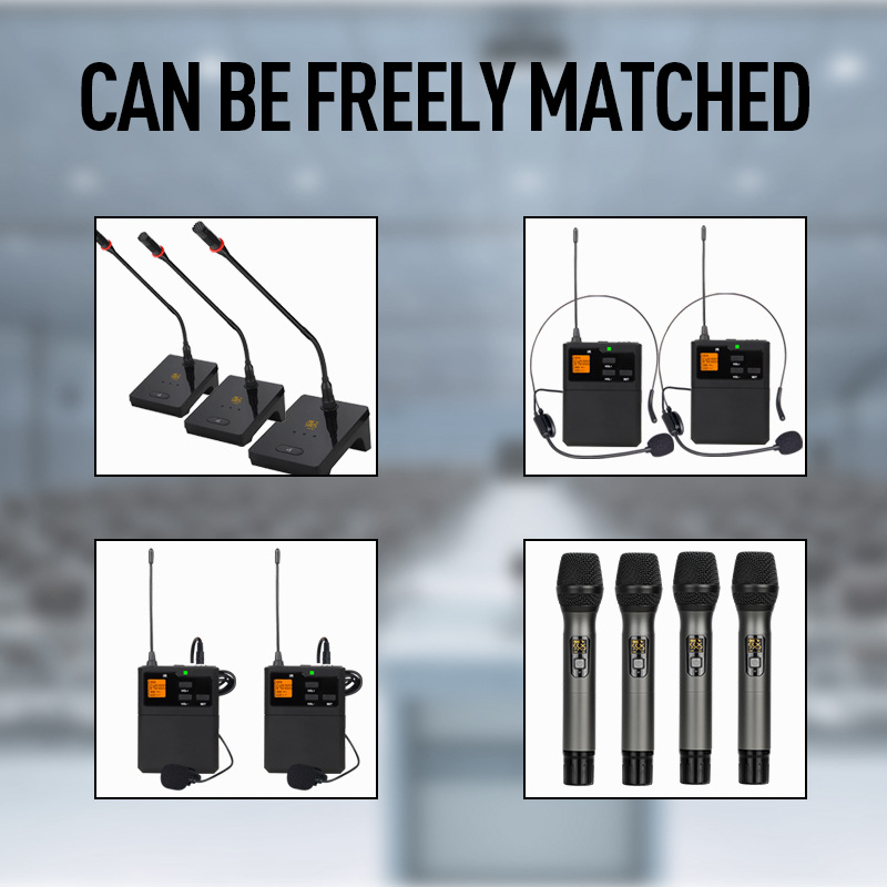 Professional Wireless Lavalier Microphone For Outdoor Performance_voghion.com