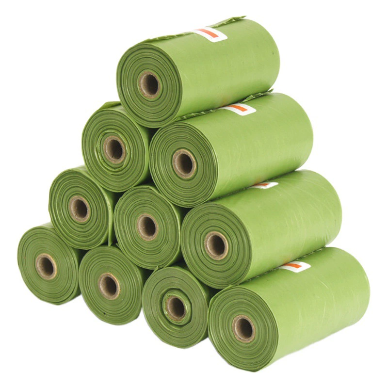 Утолщенные какашки Сбор мешок Трава зеленый какашек мешок Разлагаемый Pet мусор мешок Амазонка собака какашки Сбор мешок Собака какашки мешок