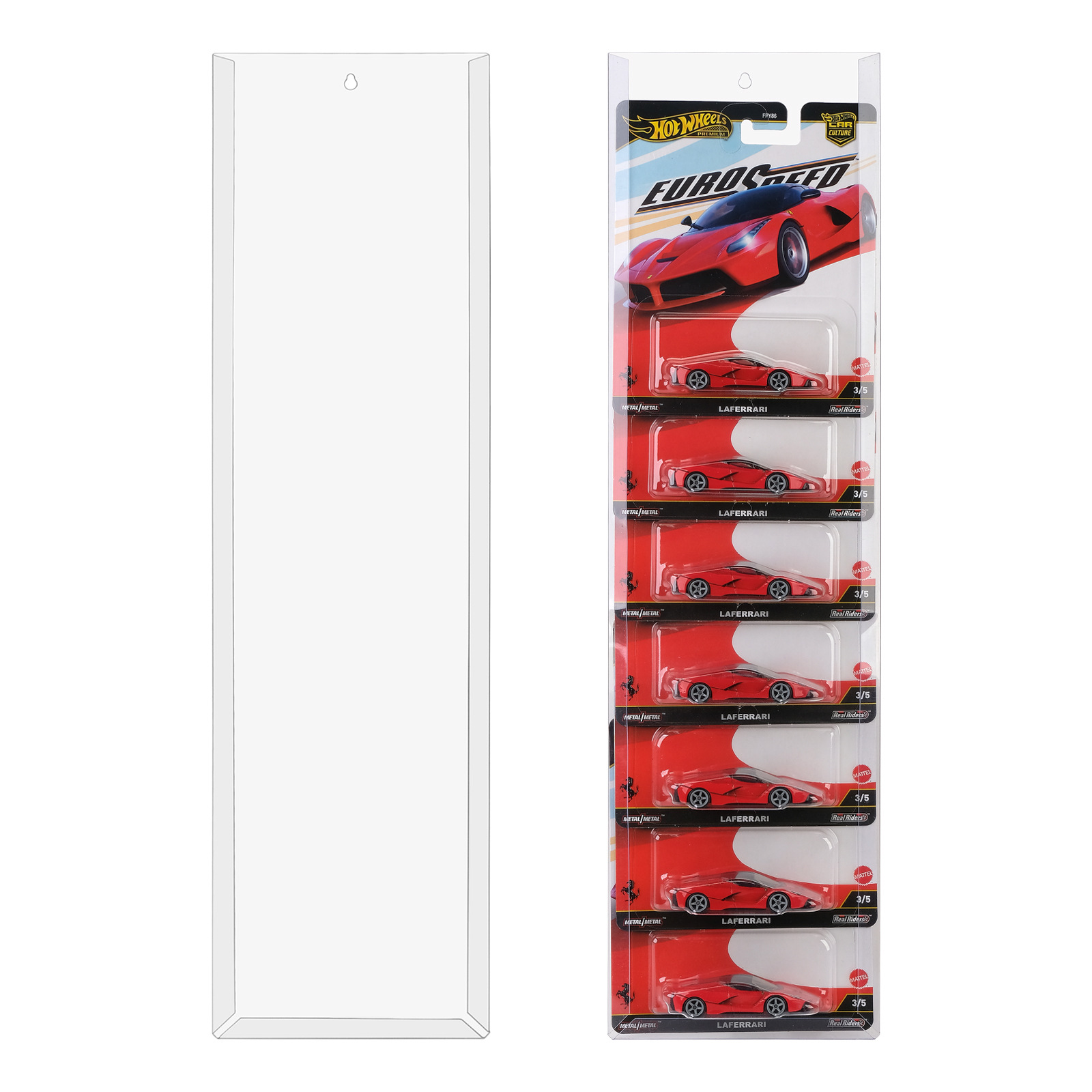 AliExpress 6-coche rueda caliente plegable de plástico hotwheels deslizante tarjeta de plástico PVC coche de juguete caja de embalaje