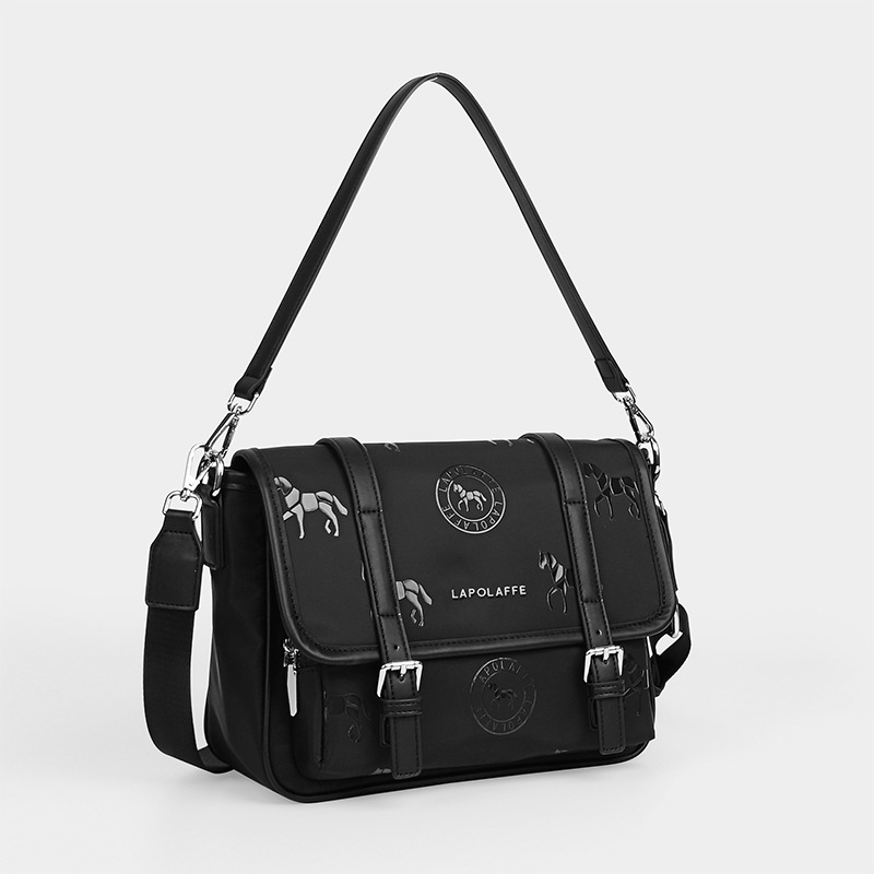 2025 unisex impresión de nylon alta sensación bolso de ultra fibra flip casual en diagonal LP7204#