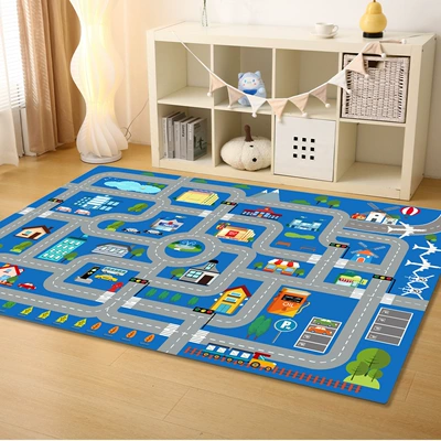 Avtomobil döşəmə paspasları — floor mat - urban-road-maze-adventure-tech-fabric-100x160cm6mm