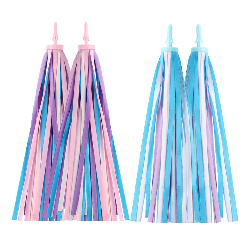 Детский самокат, велосипедные аксессуары с кисточками, растяжки, ленты-колокольчики 32, декоративные аксессуары с кисточками