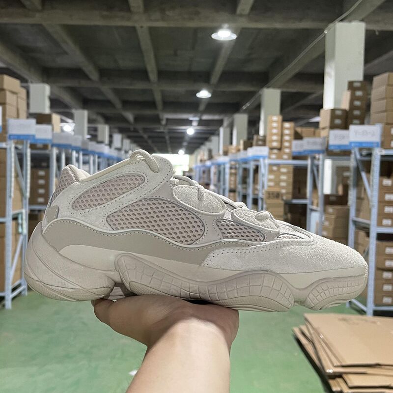 Jokozan Coconut Qkzyeezy500 Bone White Retro Couple Charcoal Black Dad Casual Shoes Men's Putian Trendy Brand