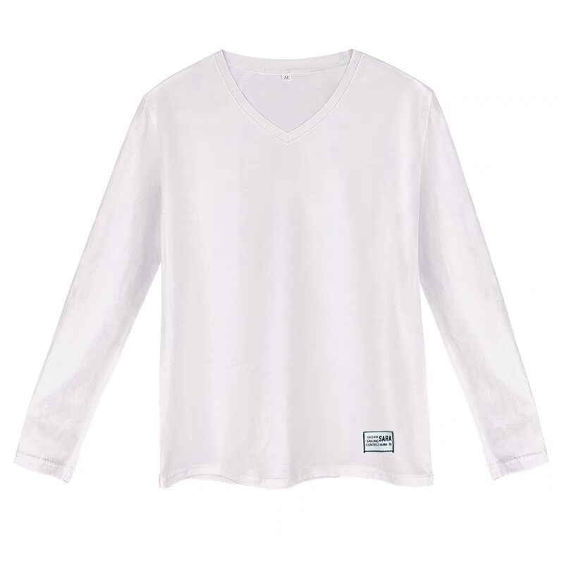 This Year's Popular Trend Includes Belly-Filling Shirts With V-Neck And Long Sleeves, Perfect For Autumn Wear They Loo_ecoleips.com