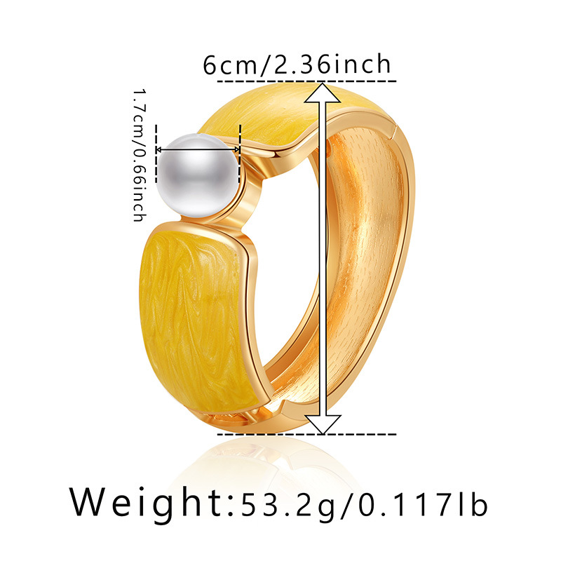 56g Weight Bangle Classification Alloy Chain Material 1 Piece Quantity Daily, Street Occasion Alloy Material Geometric Pattern All Seasons Season Women's Gender Plating Design Vintage Style, Classic Style Style Vintage Style Classic Style Geometric Alloy Bangles Wholesale 3