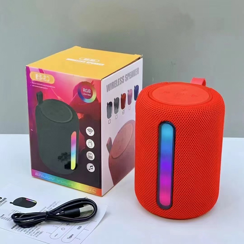 ワイヤレス Bluetooth スピーカー サブウーファー 屋外 車 ハイパワー ホーム 高価値 雰囲気ライト デスクトップ ミニ スピーカー|undefined