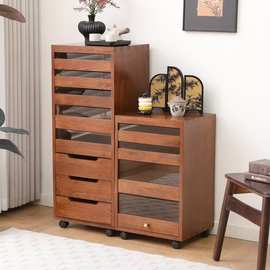 木质抽屉柜客厅茶具柜板式家具多层置物柜文玩首饰收纳柜餐边柜