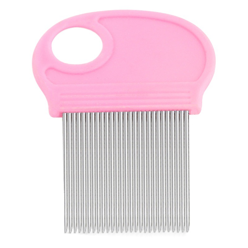 Cat and dog lice removal brush pet cleaning beauty massage brush pet supplies stainless steel needle comb pet comb