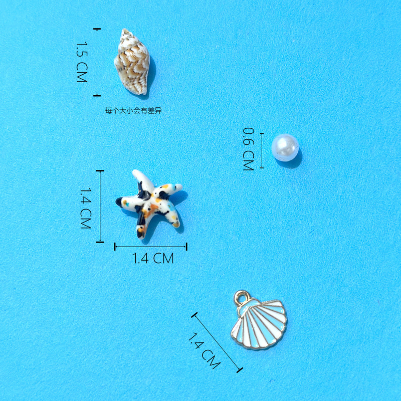 2025 夏オリジナルデザインシェルヒトデブレスレット天然石巻貝ブレスレット女性ニッチ海辺アクセサリー直接供給|undefined